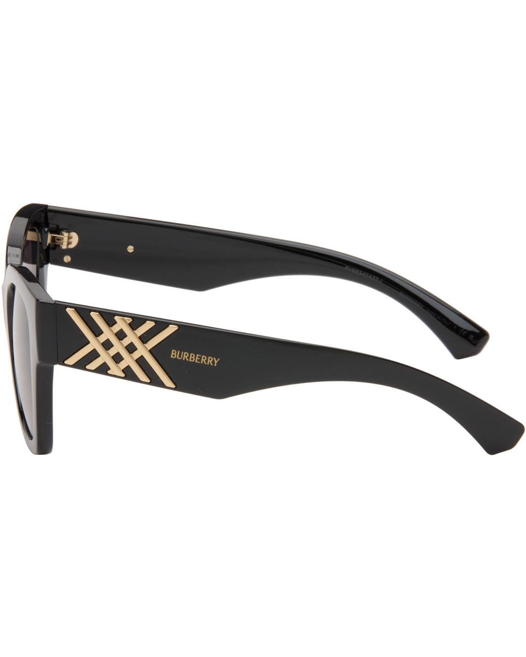 Burberry Gray Square Sunglasses