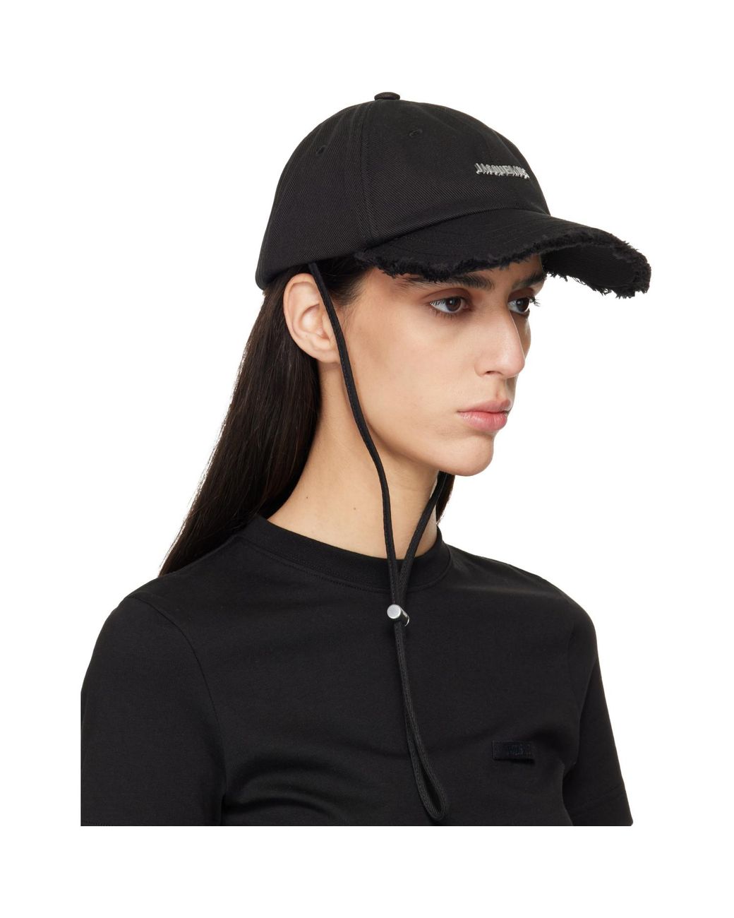 Jacquemus Black Les Classiques 'The Artichaut' Denim Cap