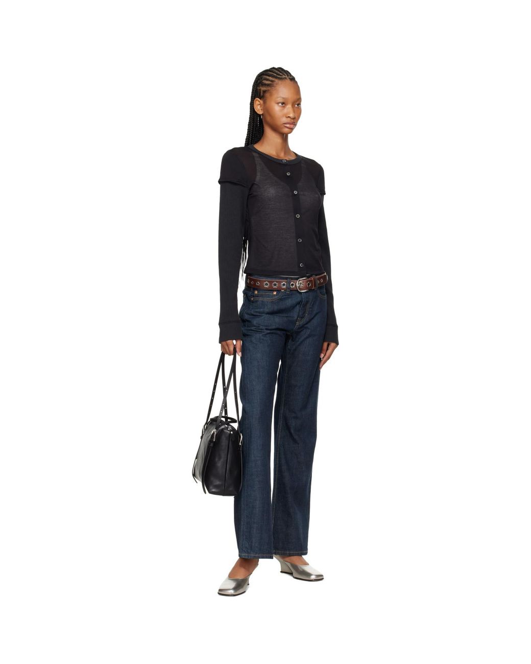 Our Legacy Blue Rover Cut Jeans
