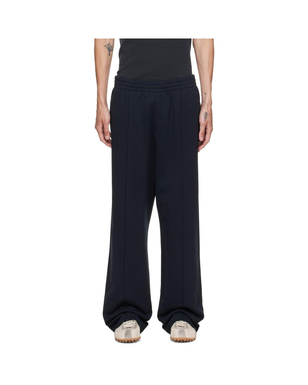 Helmut Lang Black Logo Sweatpants for men