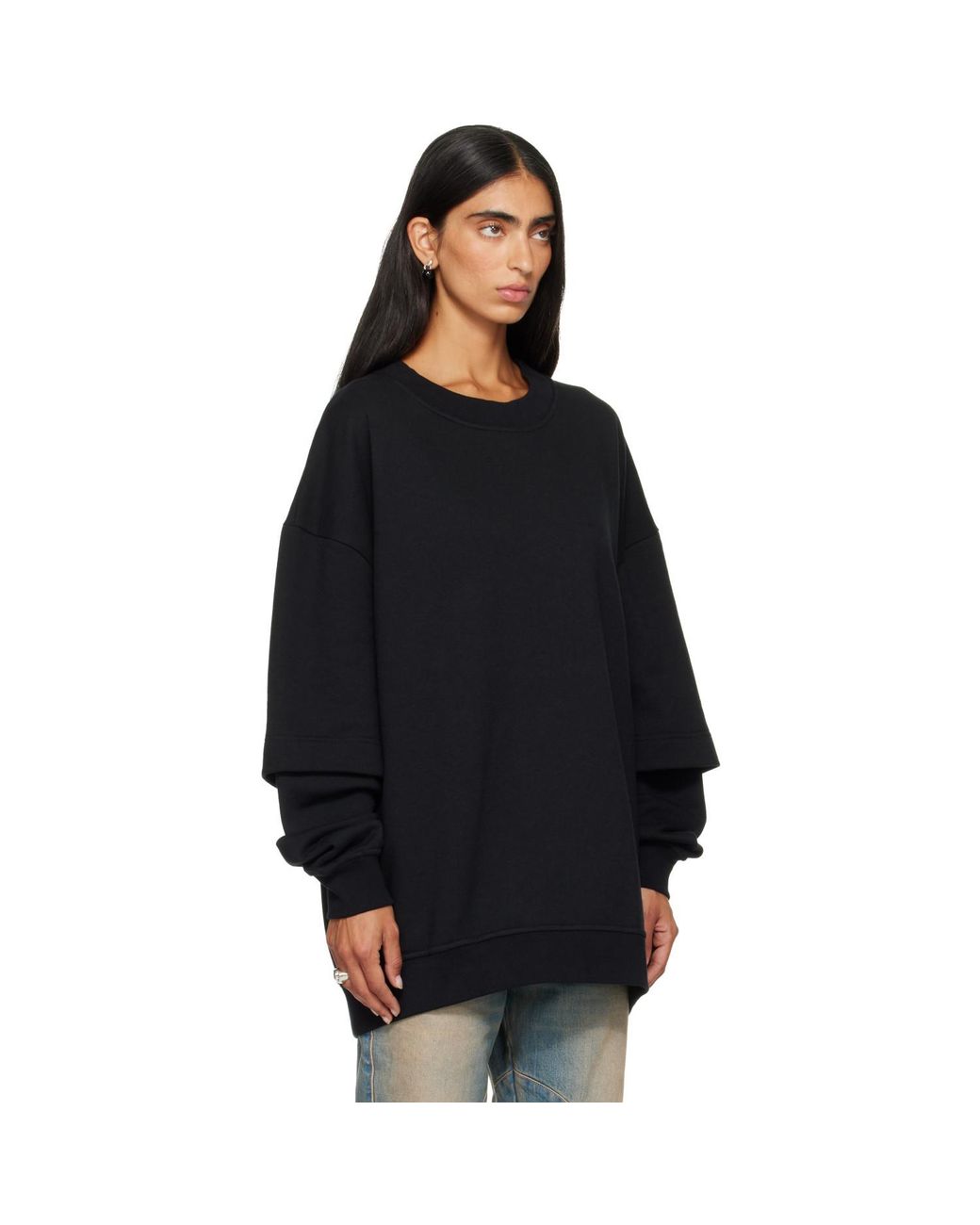 SECONDA Black Ssense Exclusive Luna Sweatshirt