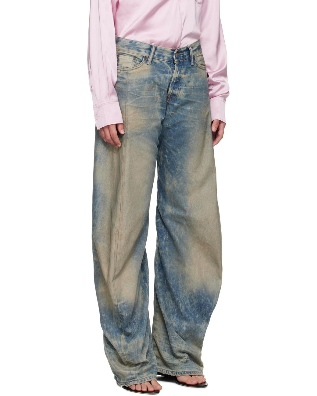 Acne Blue Loose Fit 2006F Jeans