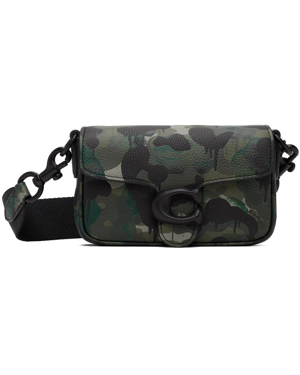 COACH Green Tabby Messenger Bag in Black for Men Lyst UK