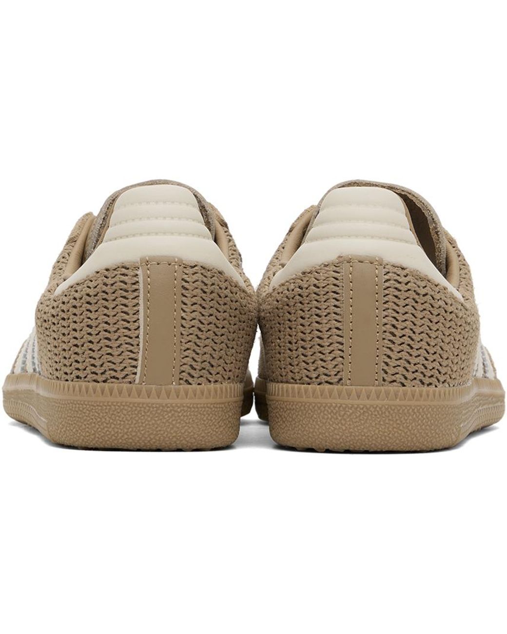 adidas Originals Taupe Samba Og Sneakers in Black | Lyst