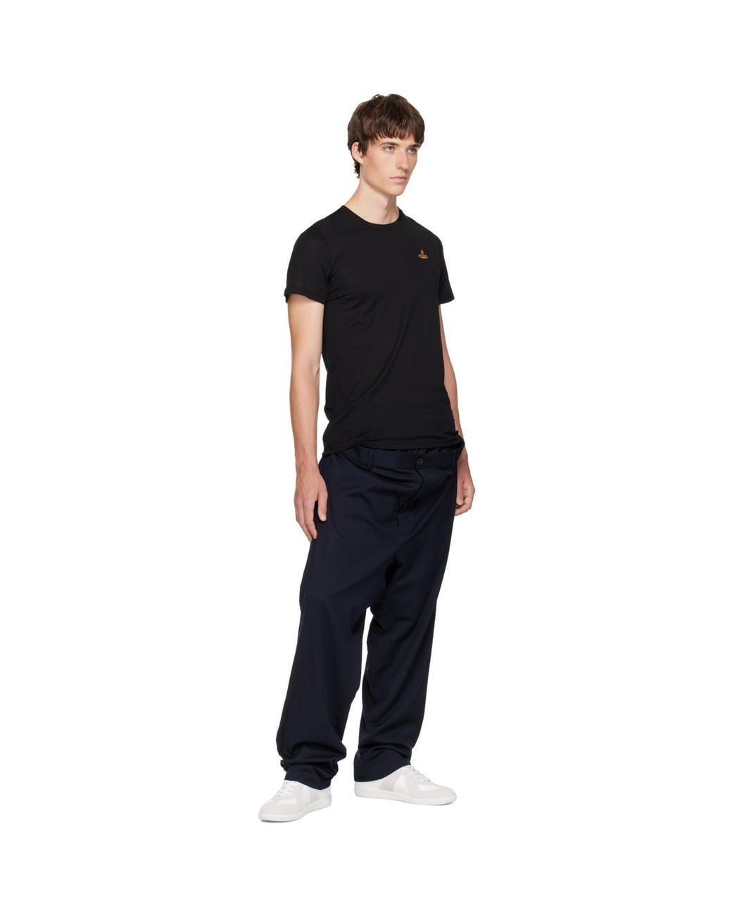 Vivienne Westwood Black 'Undershirt' T-Shirt for men
