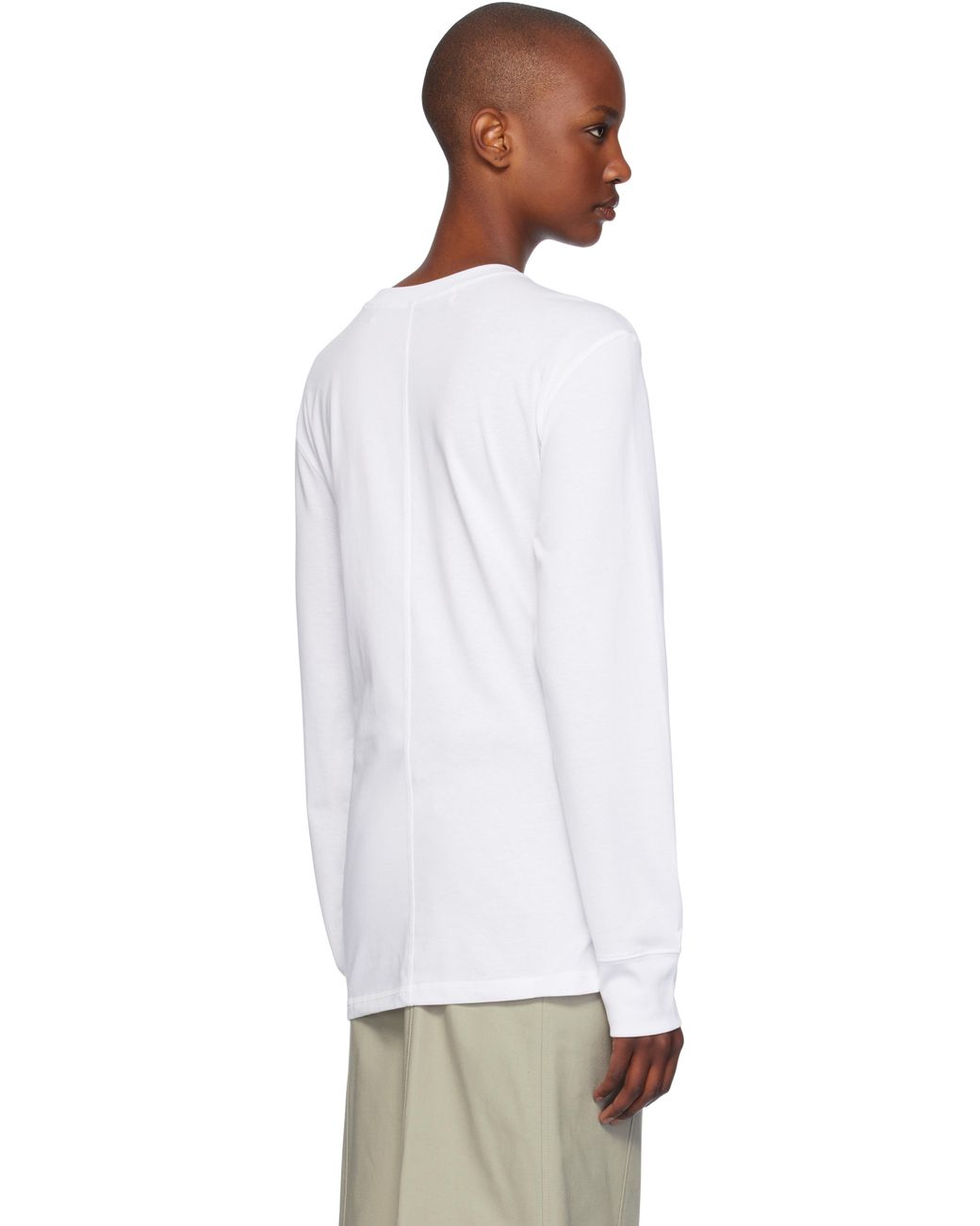 Tシャツ・カットソー OPEN YY_TheOpen Product TRIPLE KNOT CREW NECK TOP (WHITE) OPEN YY Triple Knot Crew Neck T-Shirt in White | Lyst UK