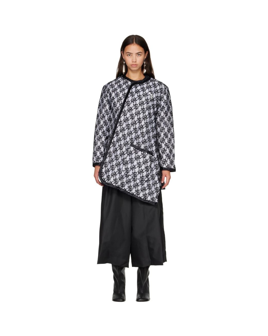 Comme des Garçons Black Raschel Lace Jacket