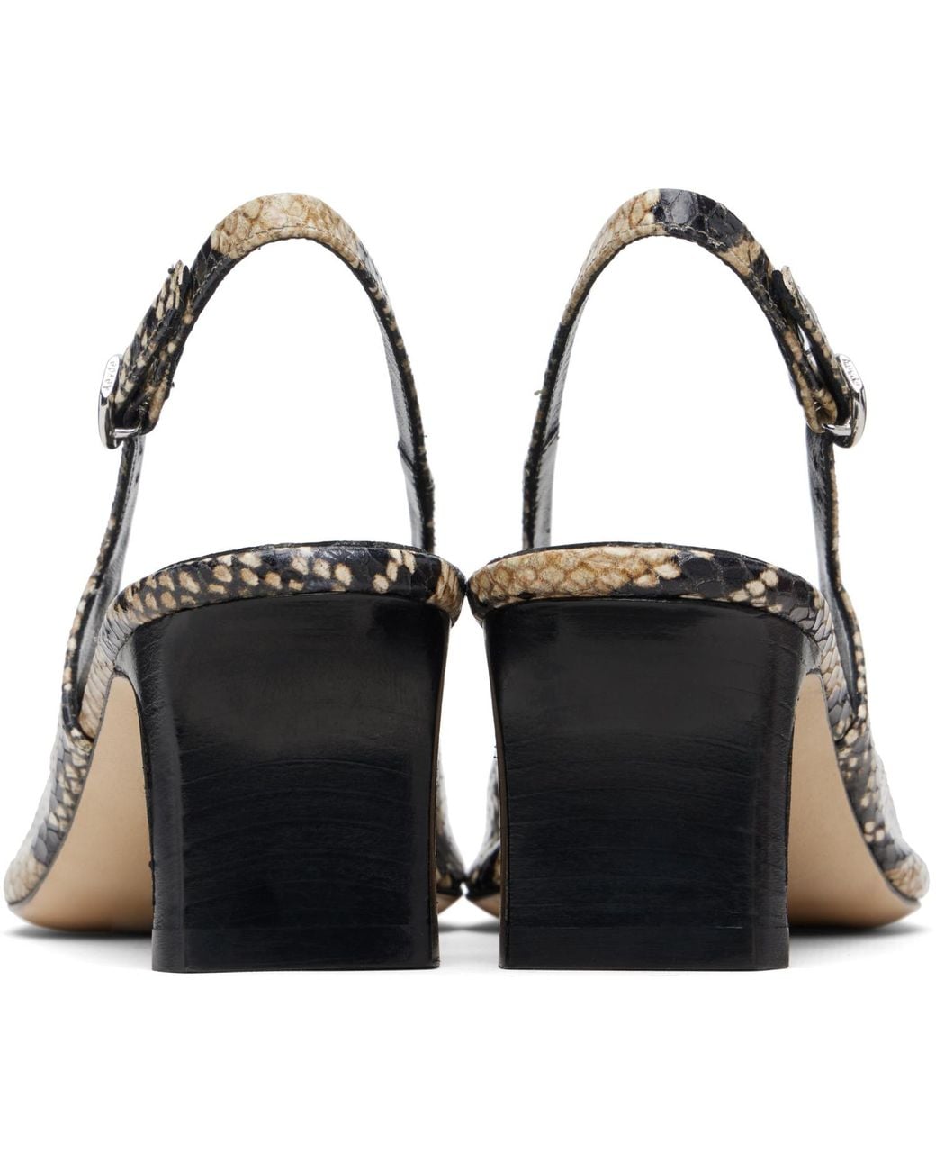 Aeyde Black Liza Heels