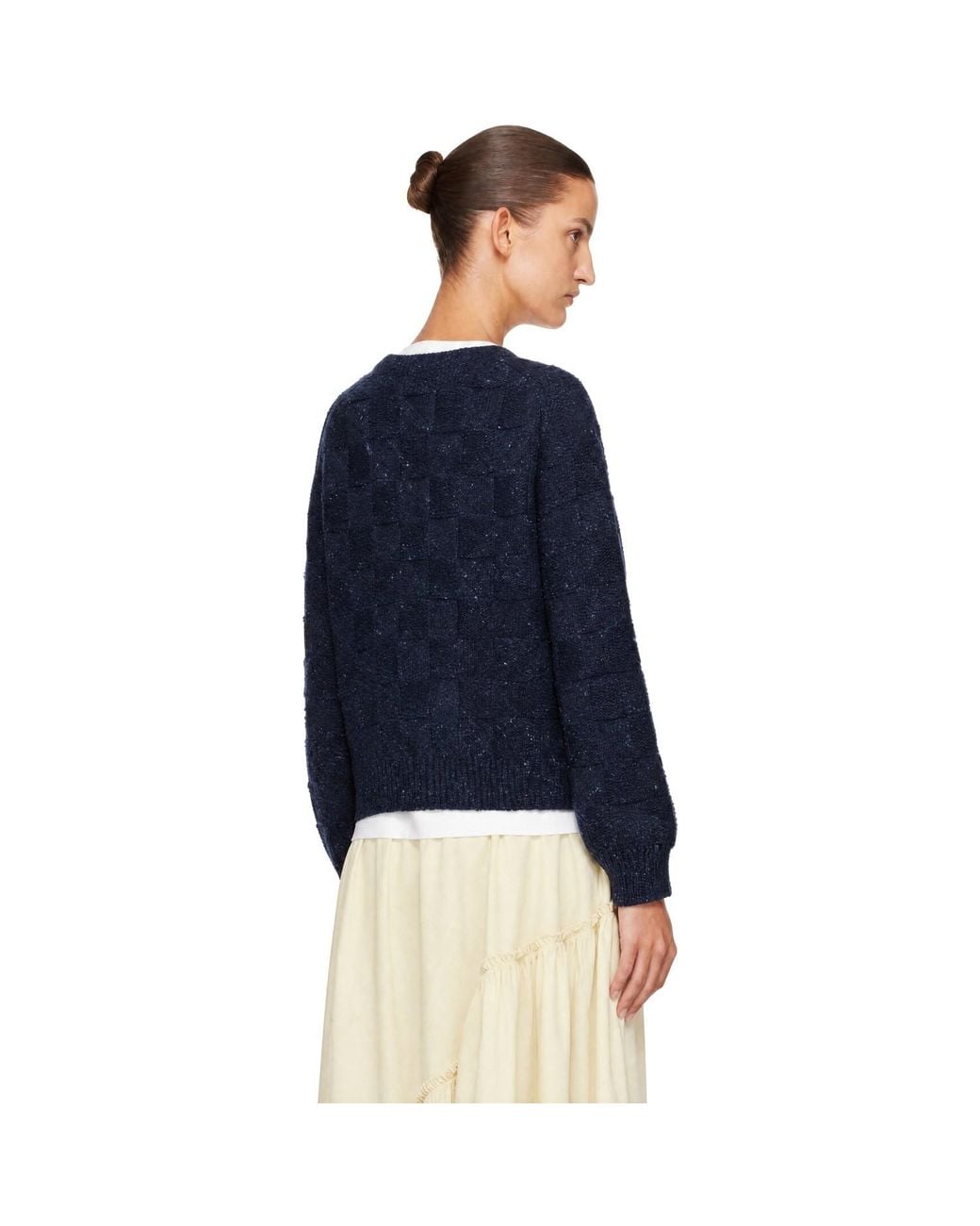 YMC Blue Atomic Cardigan