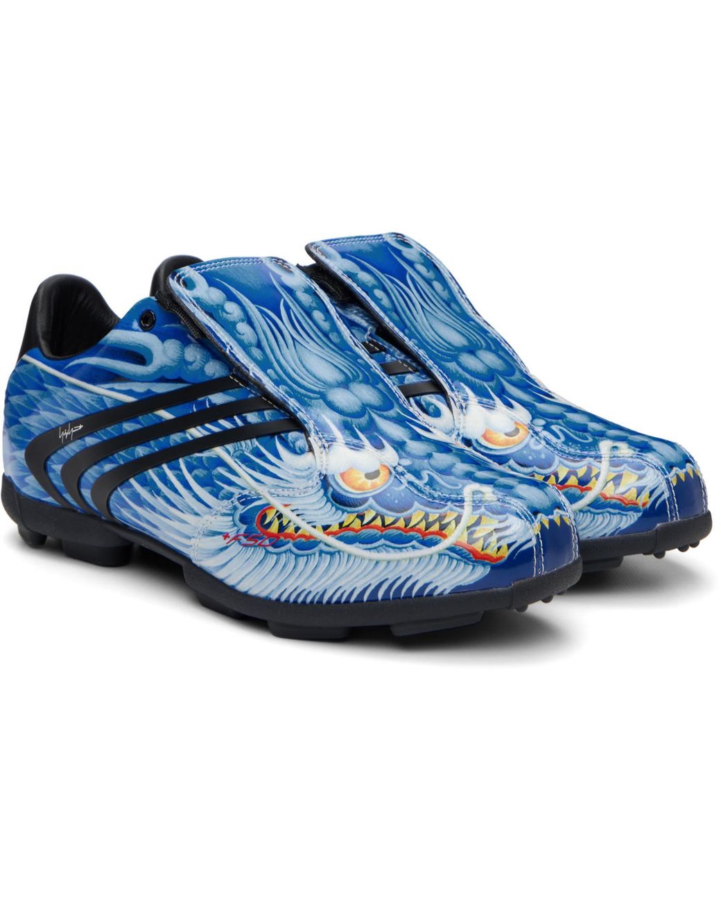 Y-3 Blue F50 Tunit Beast Sneakers