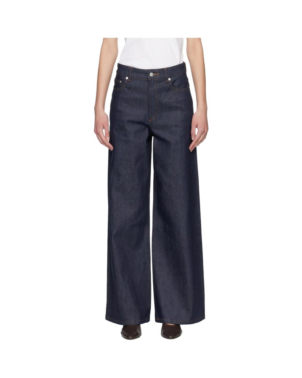 A.P.C. Blue Clyde Jeans