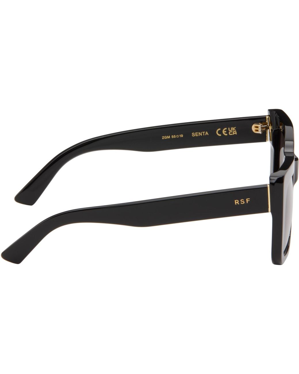 Retrosuperfuture Black Senta Sunglasses for men