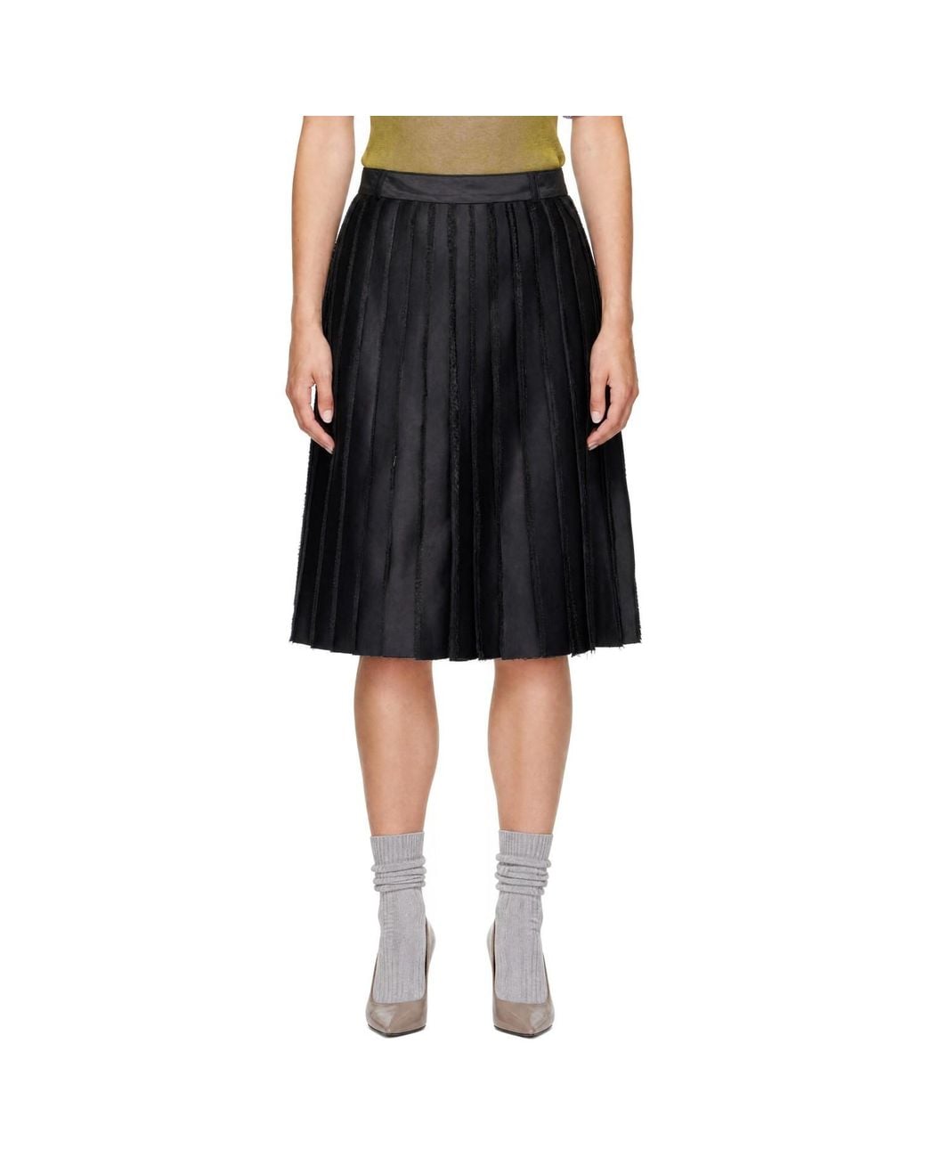 Nicklas Skovgaard Black Sandiana Midi Skirt