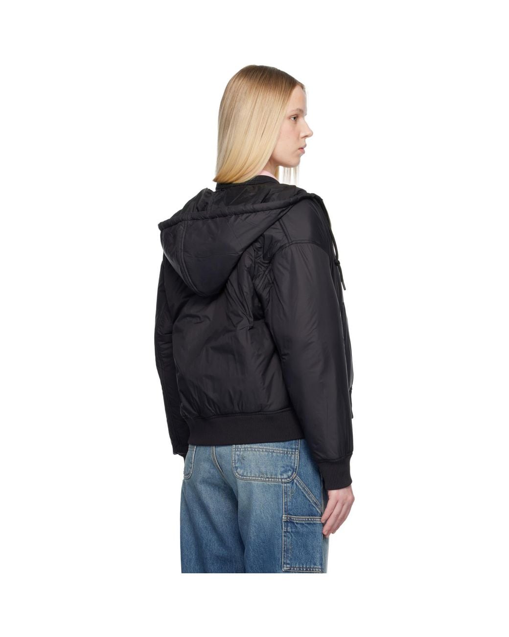 Carhartt Black Hooded Gadd Jacket