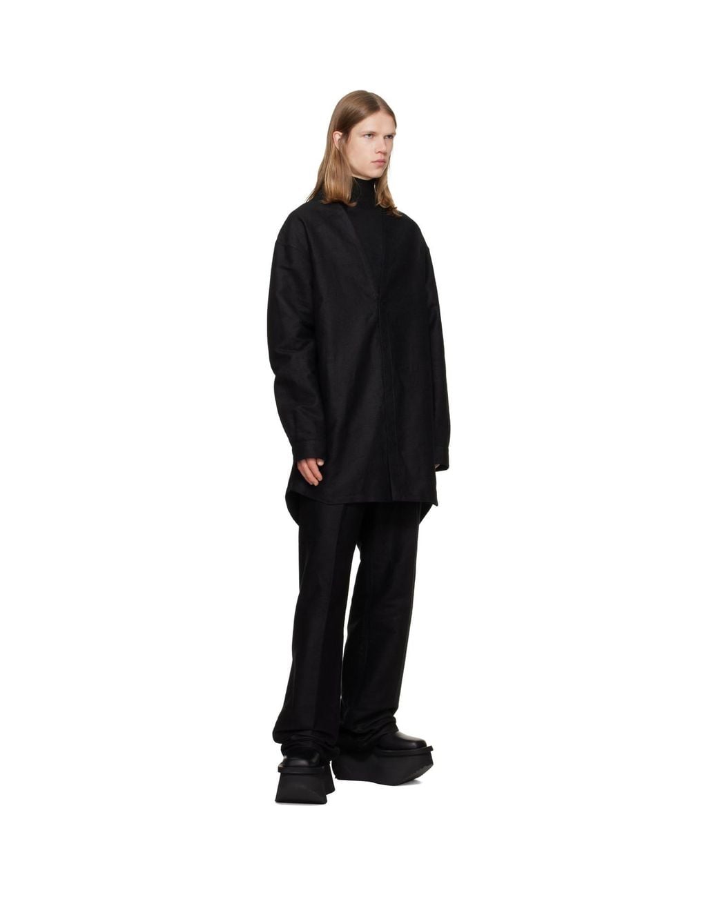 Rick Owens Black Tower Geth Jeans for men
