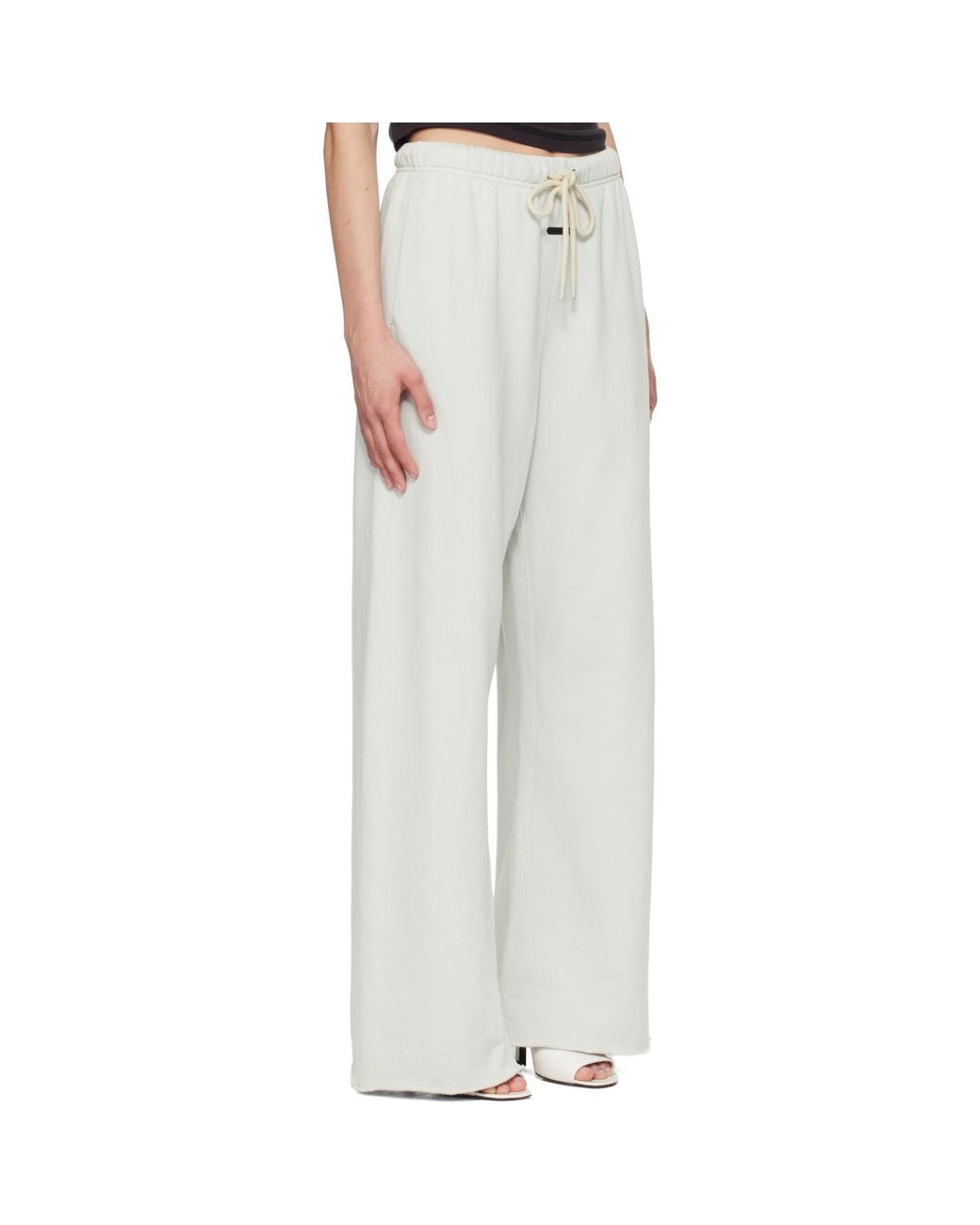 Fear Of God Gray Raw Cut Lounge Fit Sweatpants