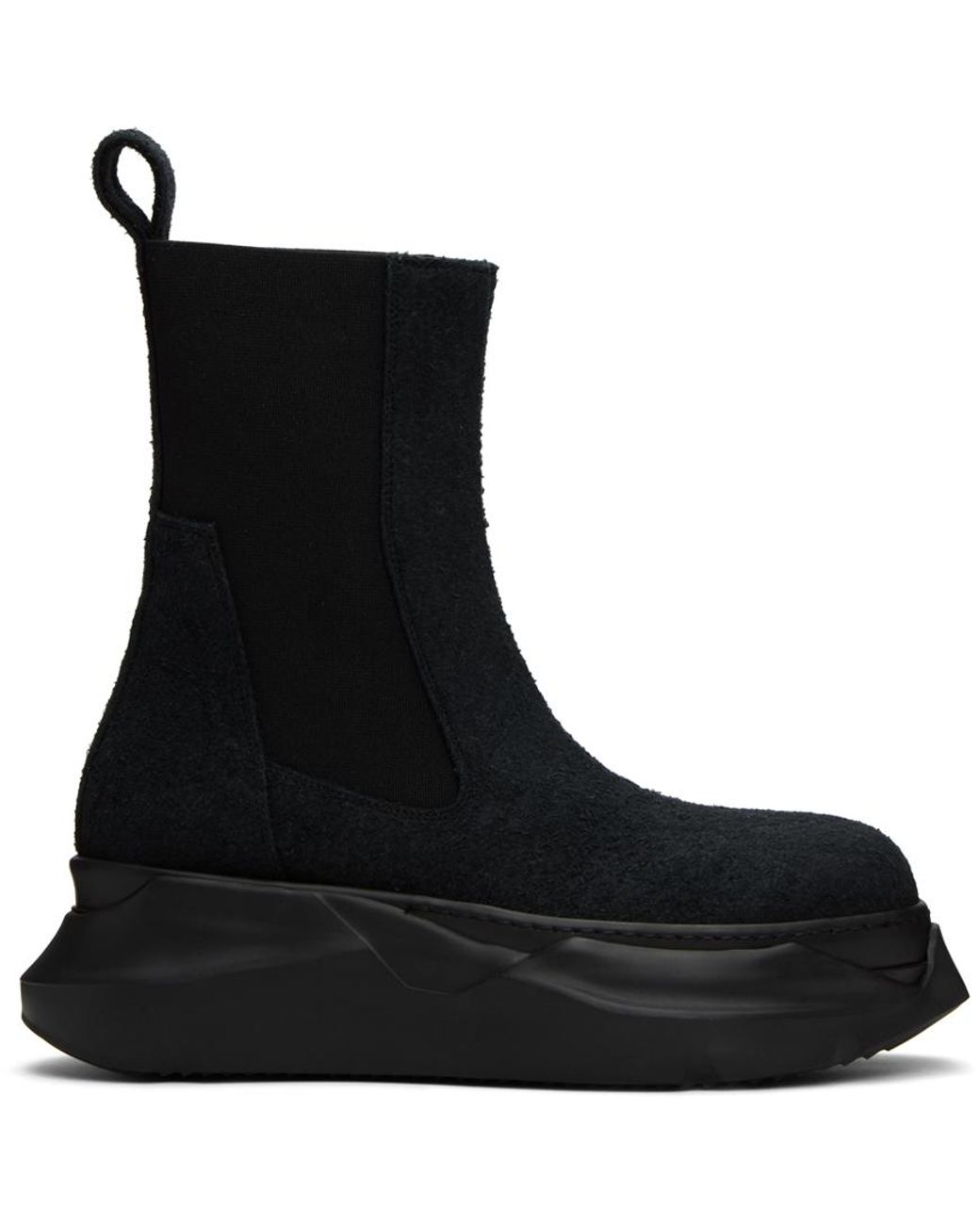 Rick Owens DRKSHDW Black Beatle Abstract Boots for Men | Lyst Canada