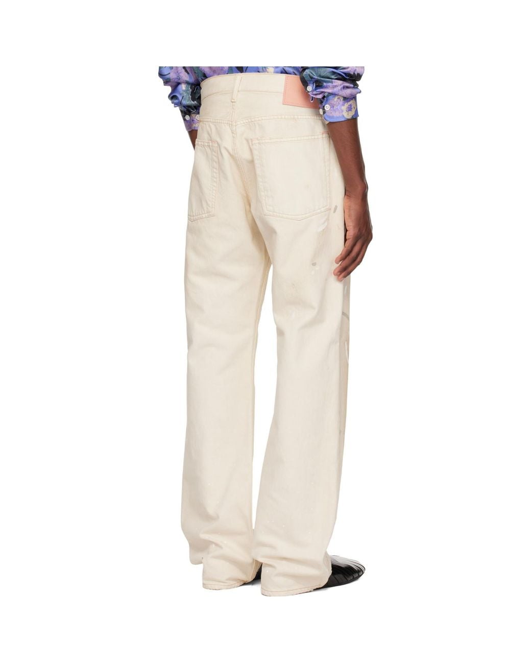 Acne Natural Off- Regular Fit 2010M Jeans for men