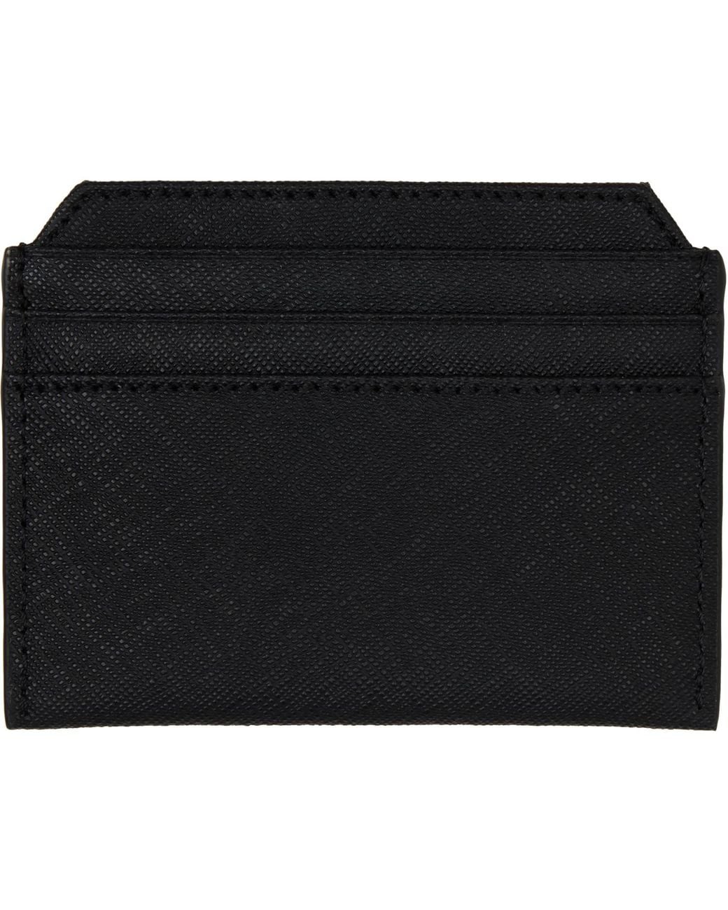Vivienne Westwood Black Slim Card Holder for men