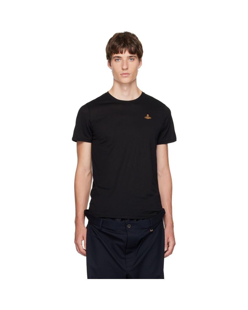 Vivienne Westwood Black 'Undershirt' T-Shirt for men