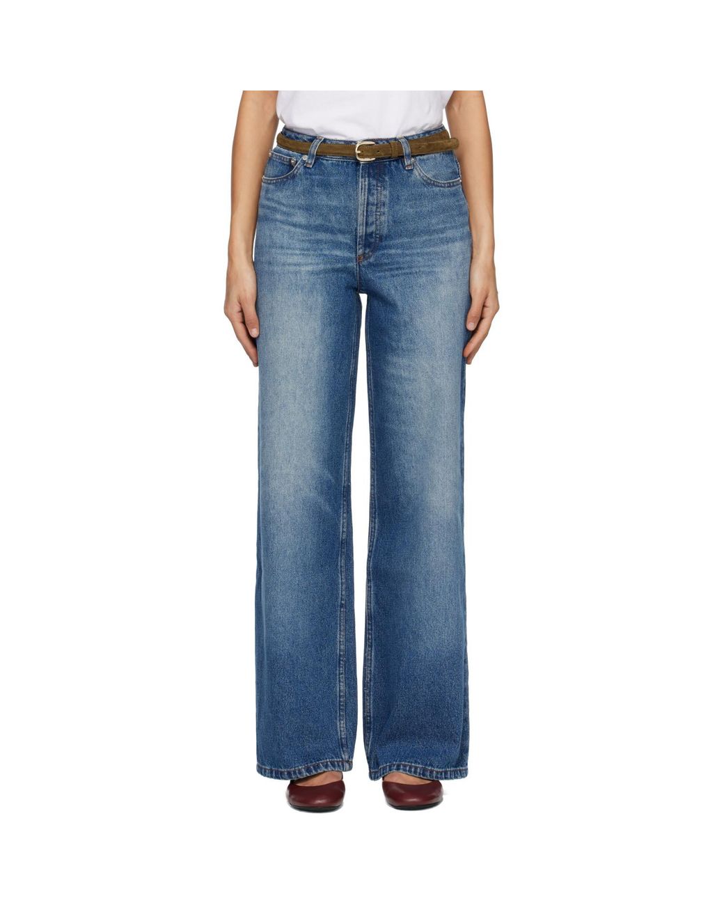 A.P.C. Blue Elisabeth Jeans