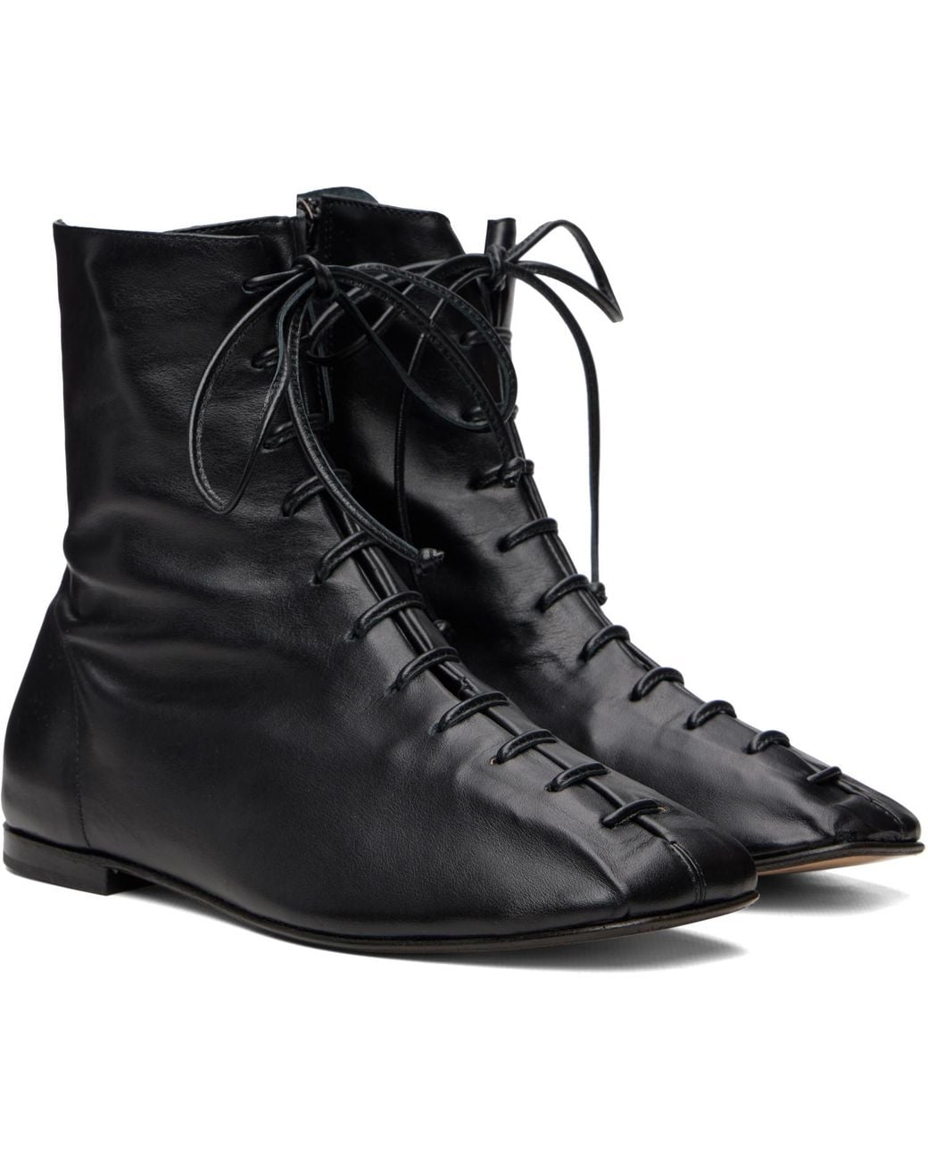 Hereu Black Plegada Boots