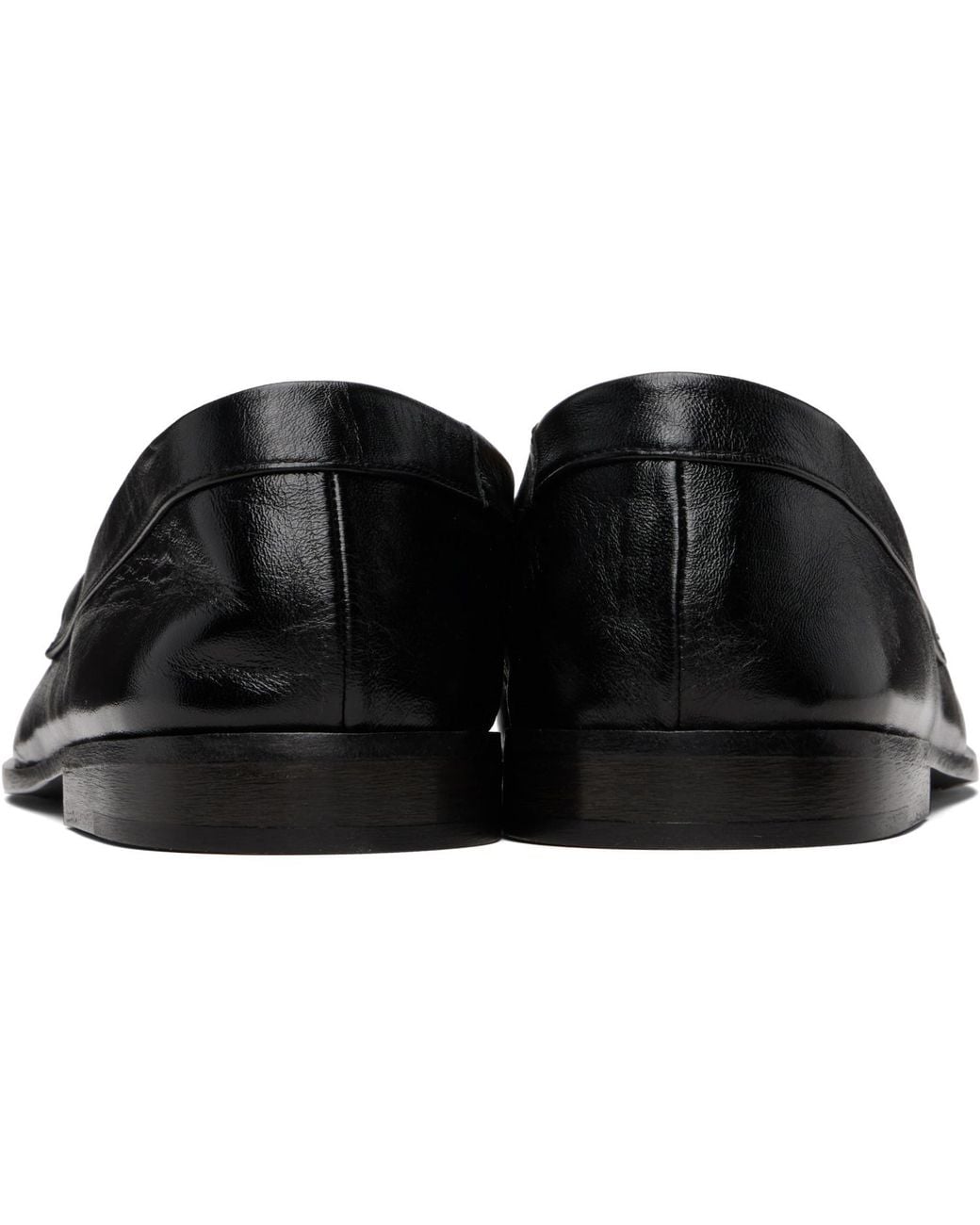 Marsèll Black Mobasso Loafers for men