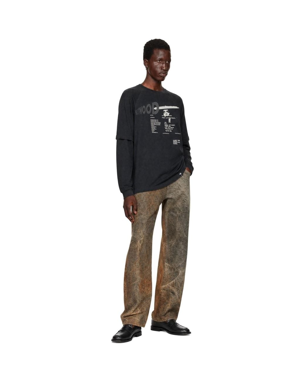 Agolde Green Afton Jeans for men