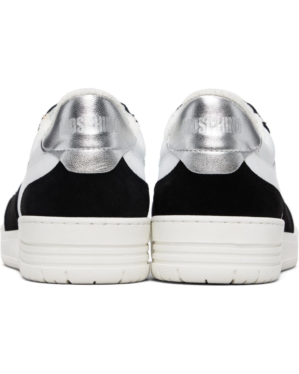 Moschino Black Streetball Sneakers for men
