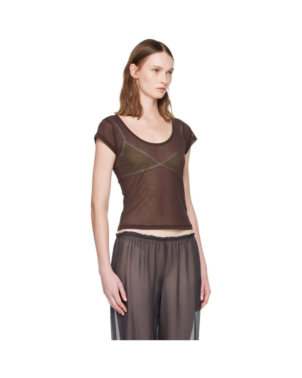 Paloma Wool Brown Nela T-Shirt
