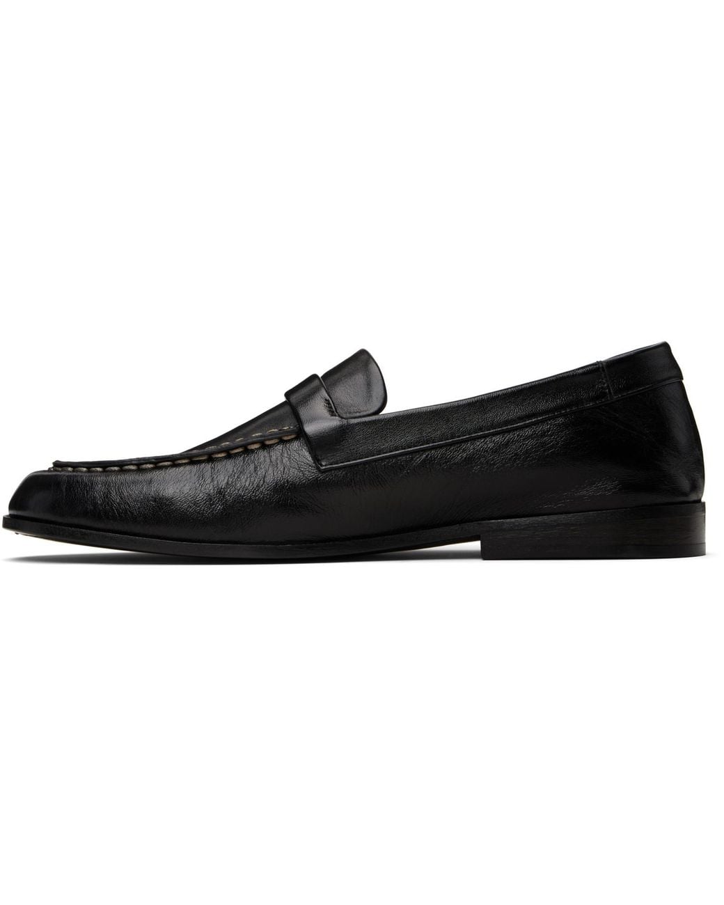 Marsèll Black Mobasso Loafers for men