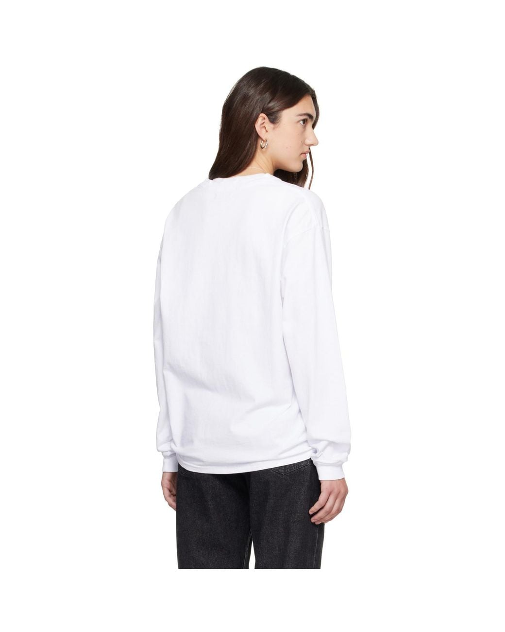 Hanover White '' Long Sleeve T-shirt