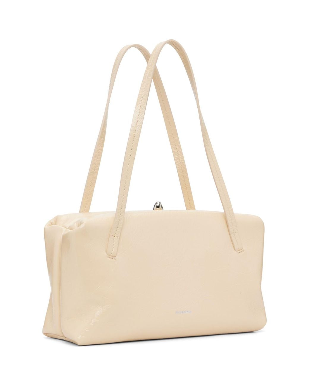 Jil Sander Natural Off- Goji Pillow Small Bag