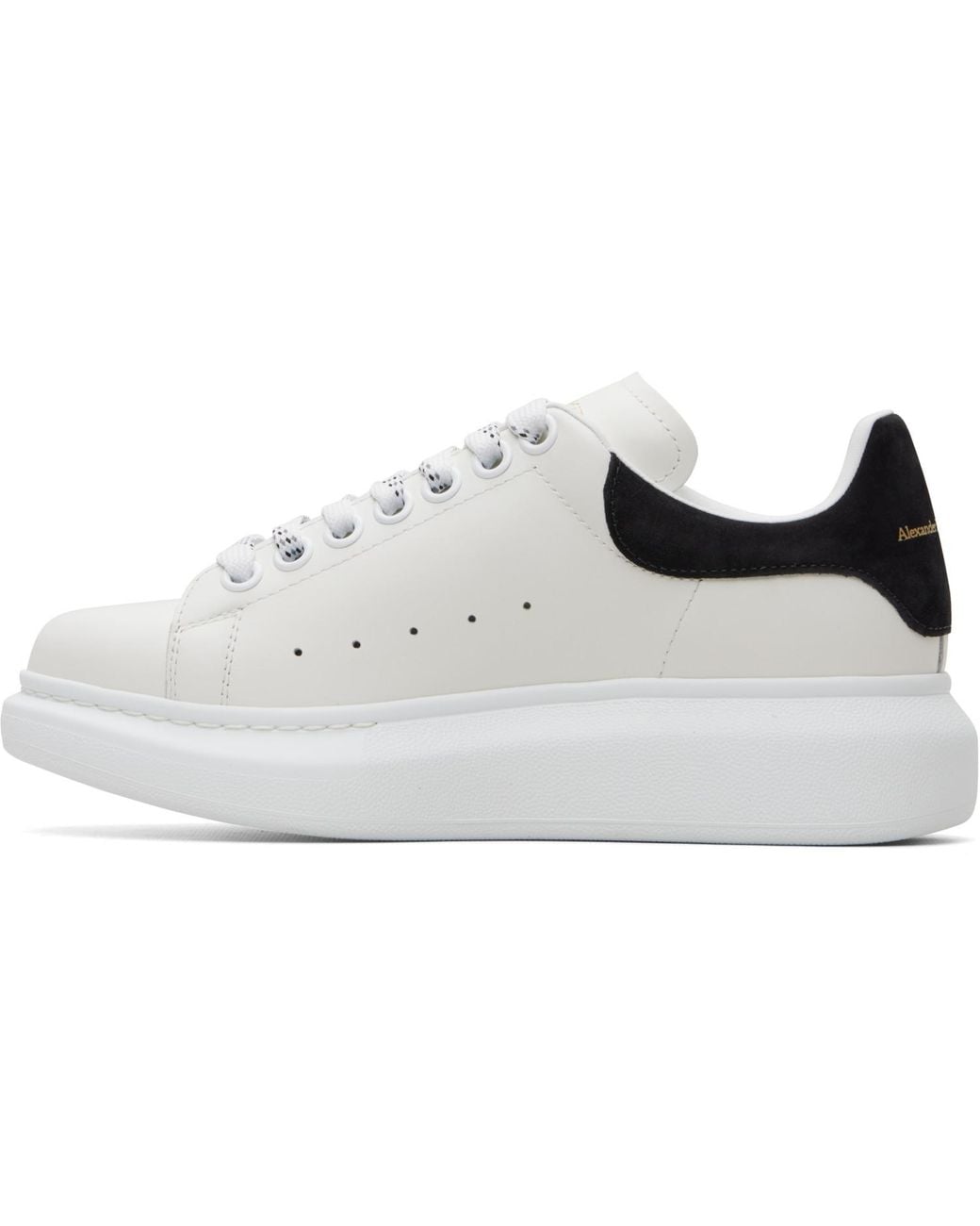 McQueen White Oversized Sneakers