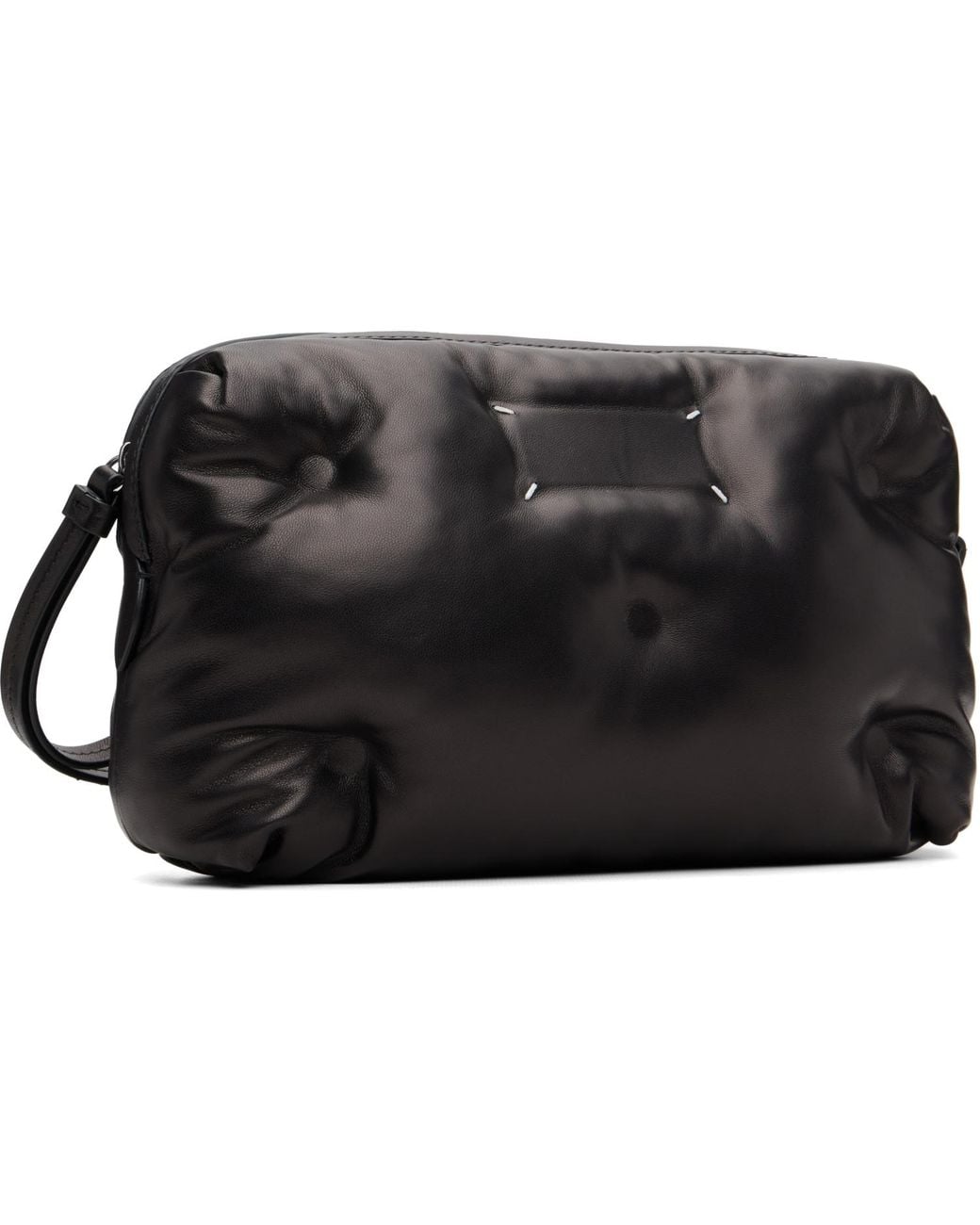 Maison Margiela Black Glam Slam Camera Pouch for men