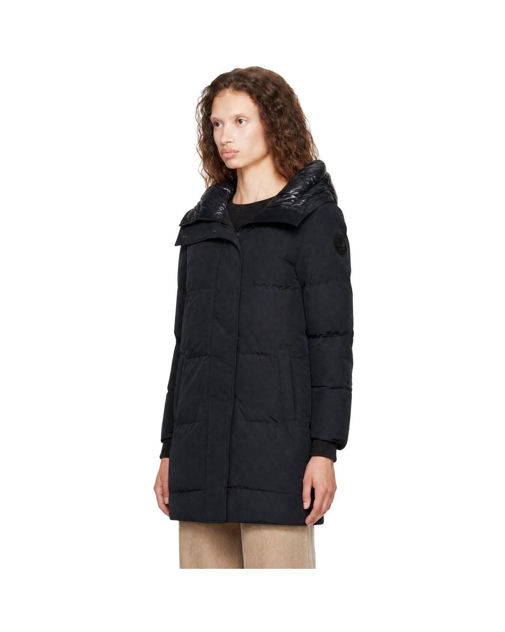 Canada Goose Black Tonal Disc Louise Down Parka
