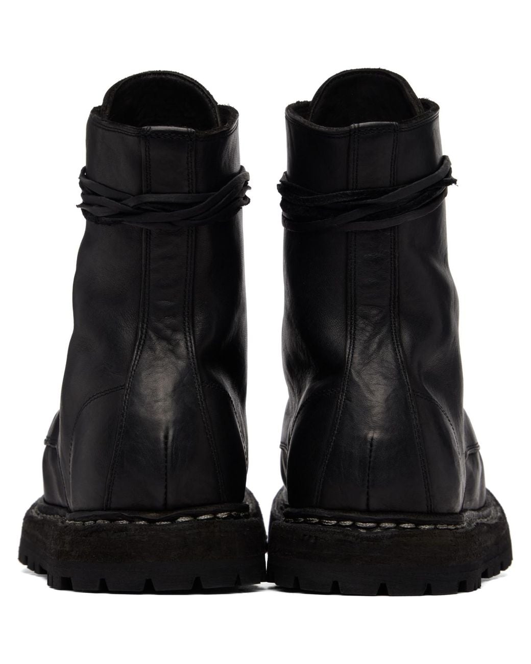 Guidi Black 9950 Soft Horse Leather Boots for men