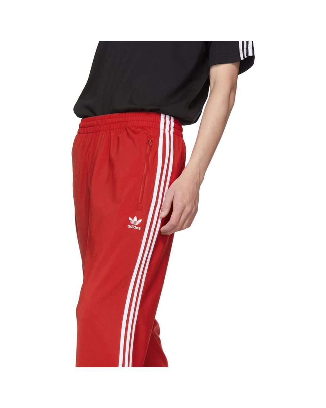 Petrify Unite Vest adidas Originals Red Firebird Track Pants for Men | Lyst