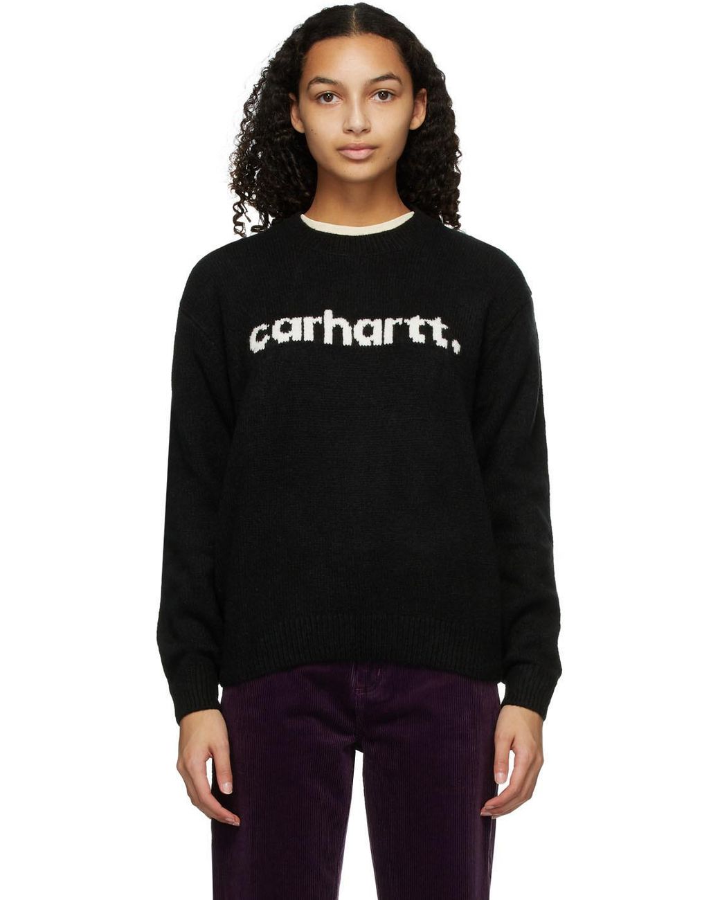 carhartt wip typeface sweater