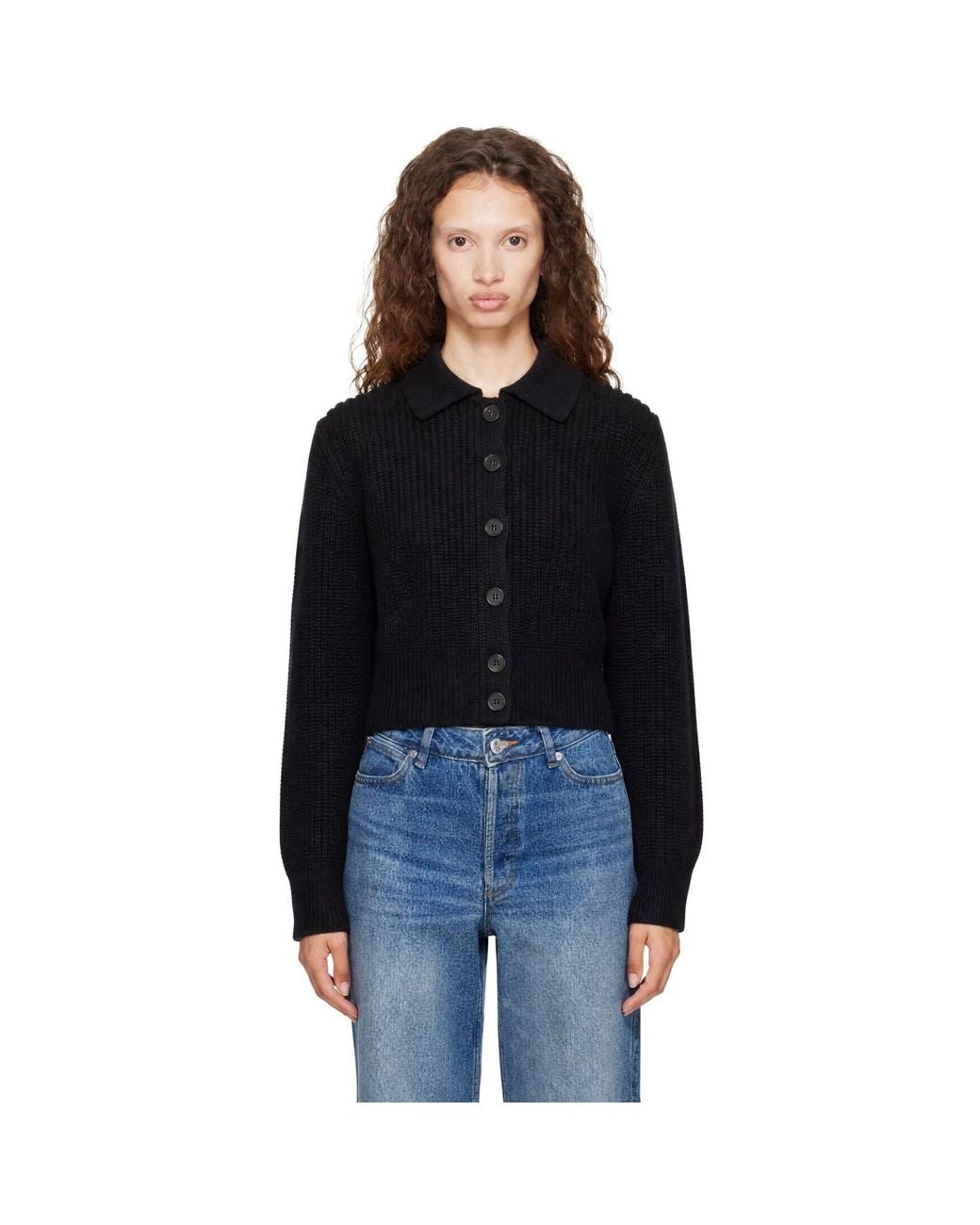 A.P.C. Black Jenn Cardigan