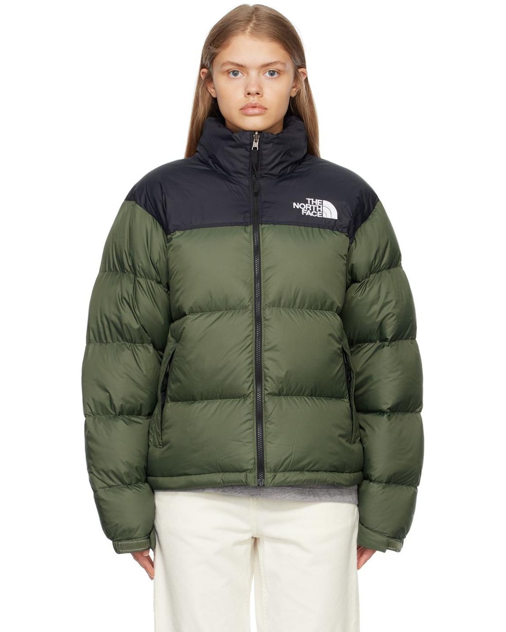 The North Face 1996 Retro Nuptse Down Jacket in Green | Lyst UK