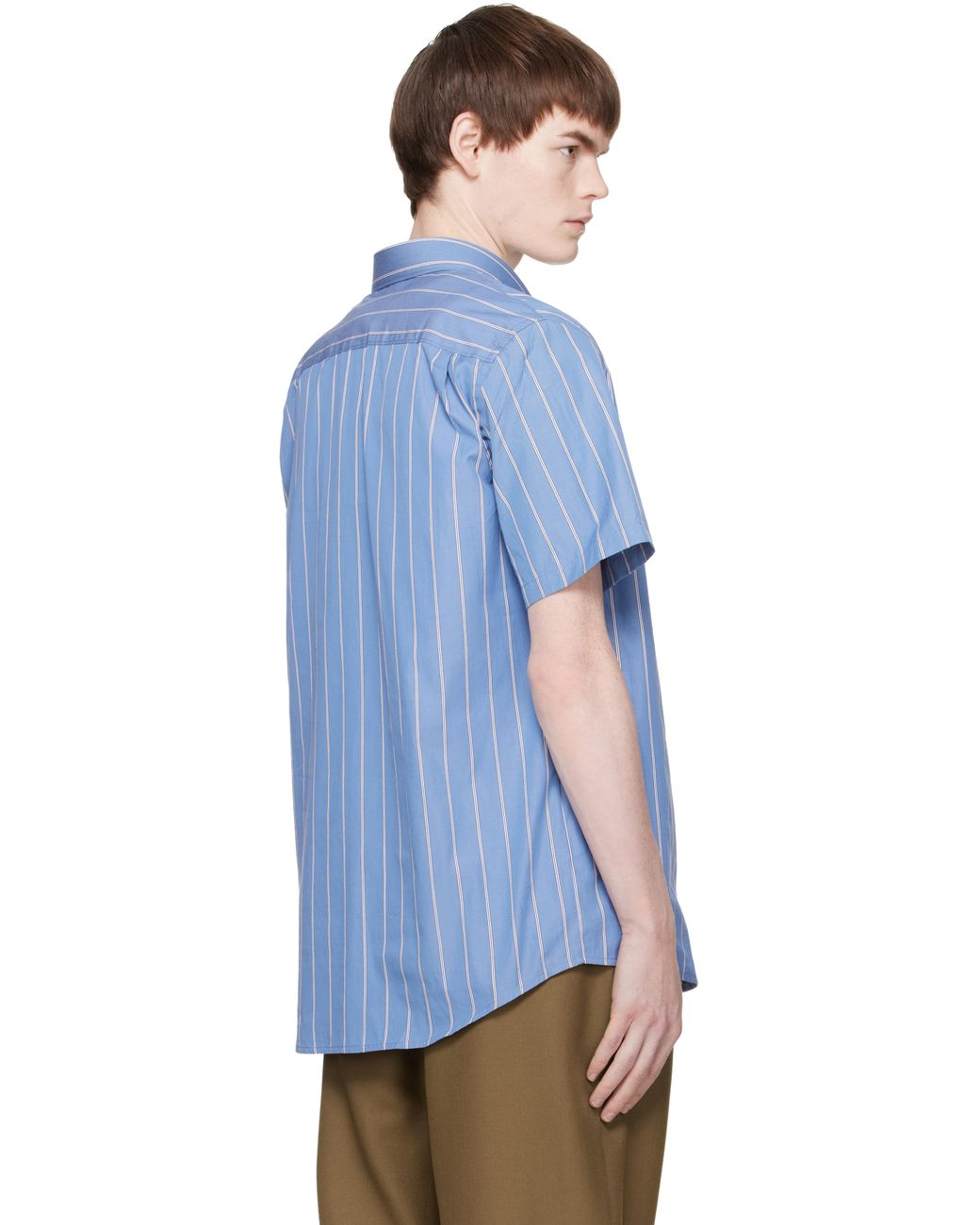 A.P.C. Blue Bart Shirt for men