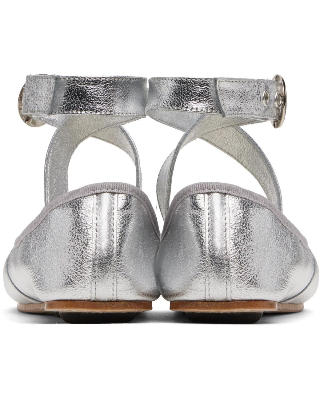 Repetto Black Sophia Belt Ballerina Flats