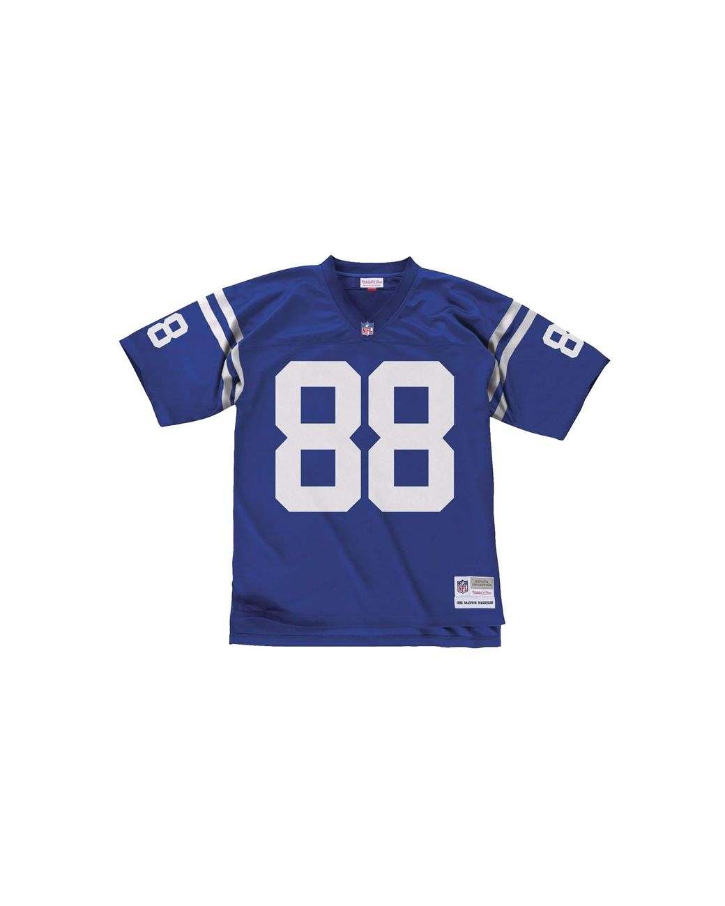 Mitchell & Ness Blue Nfl Marvin Harrison 1996 Indianapolis Colts Legacy Jersey "Indianapolis Colts" 7354A252596Mvha1" for men