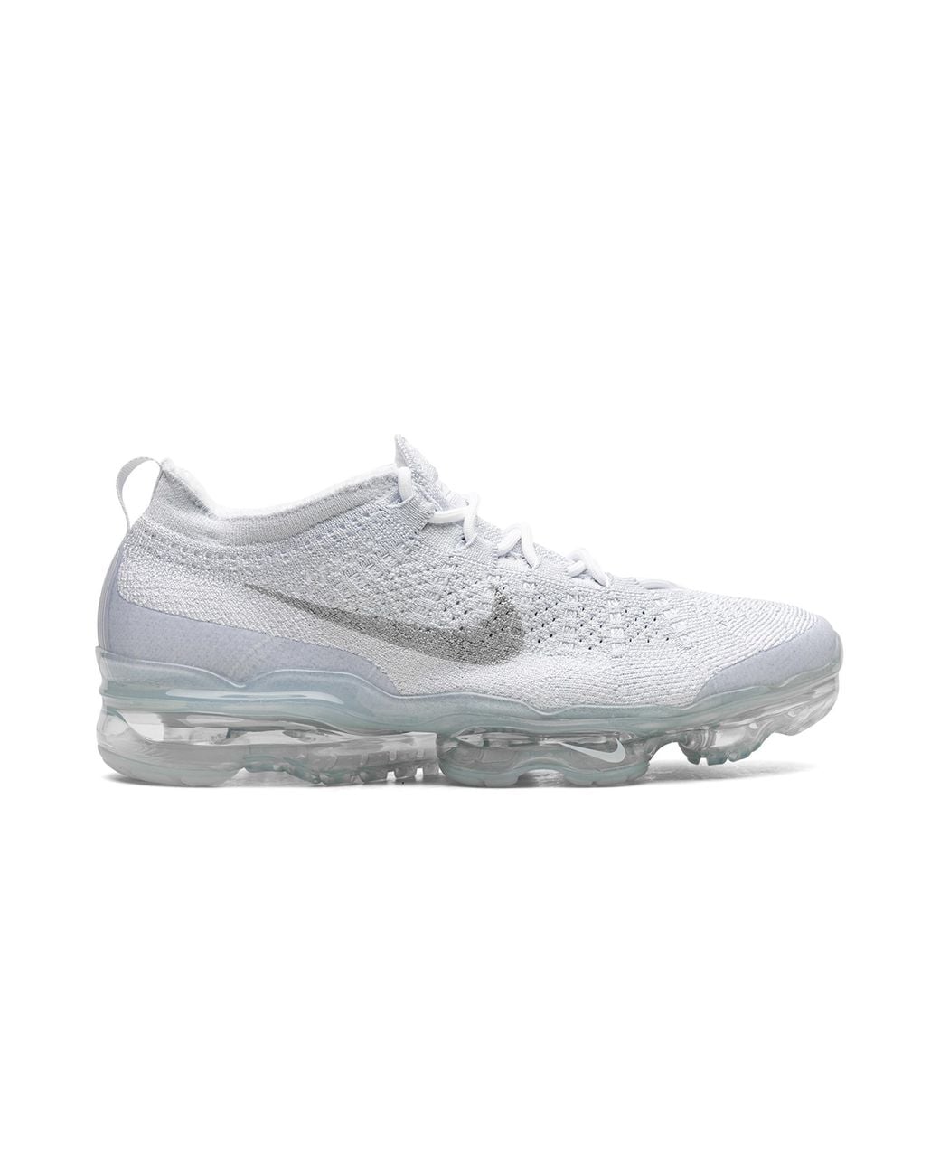 Nike Black Vapormax 2023 Flyknit "Pure Platinum" Dv1678 002" for men