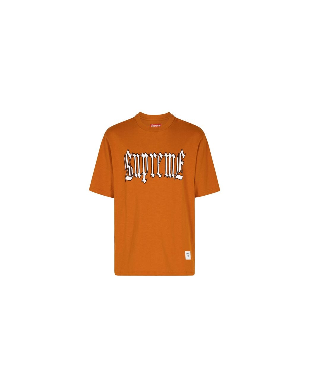 Supreme Black Old English S/S Top "Ss24" Su444"