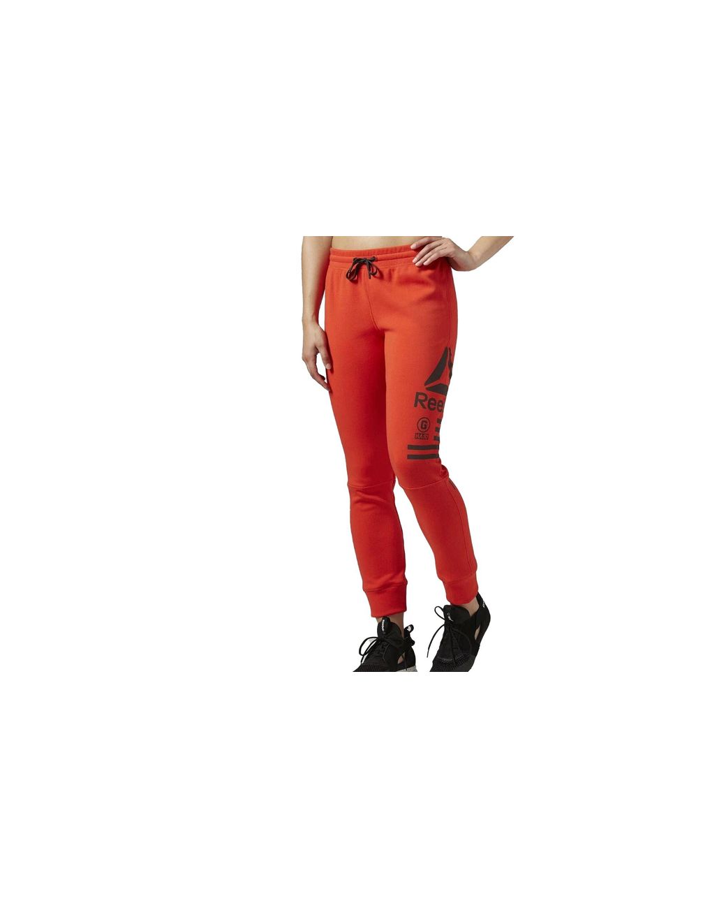 Reebok Black One Series Crossfit Quik Cotton Pant "Riot" S93706"
