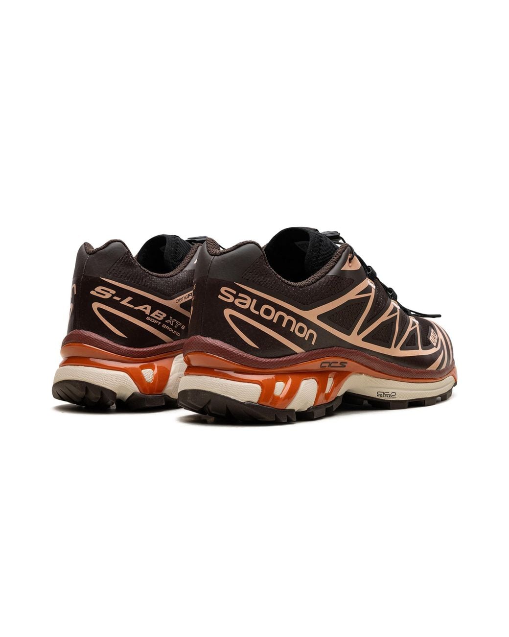 Salomon Black Xt-6 "Chocolate Peach" L41751500" for men