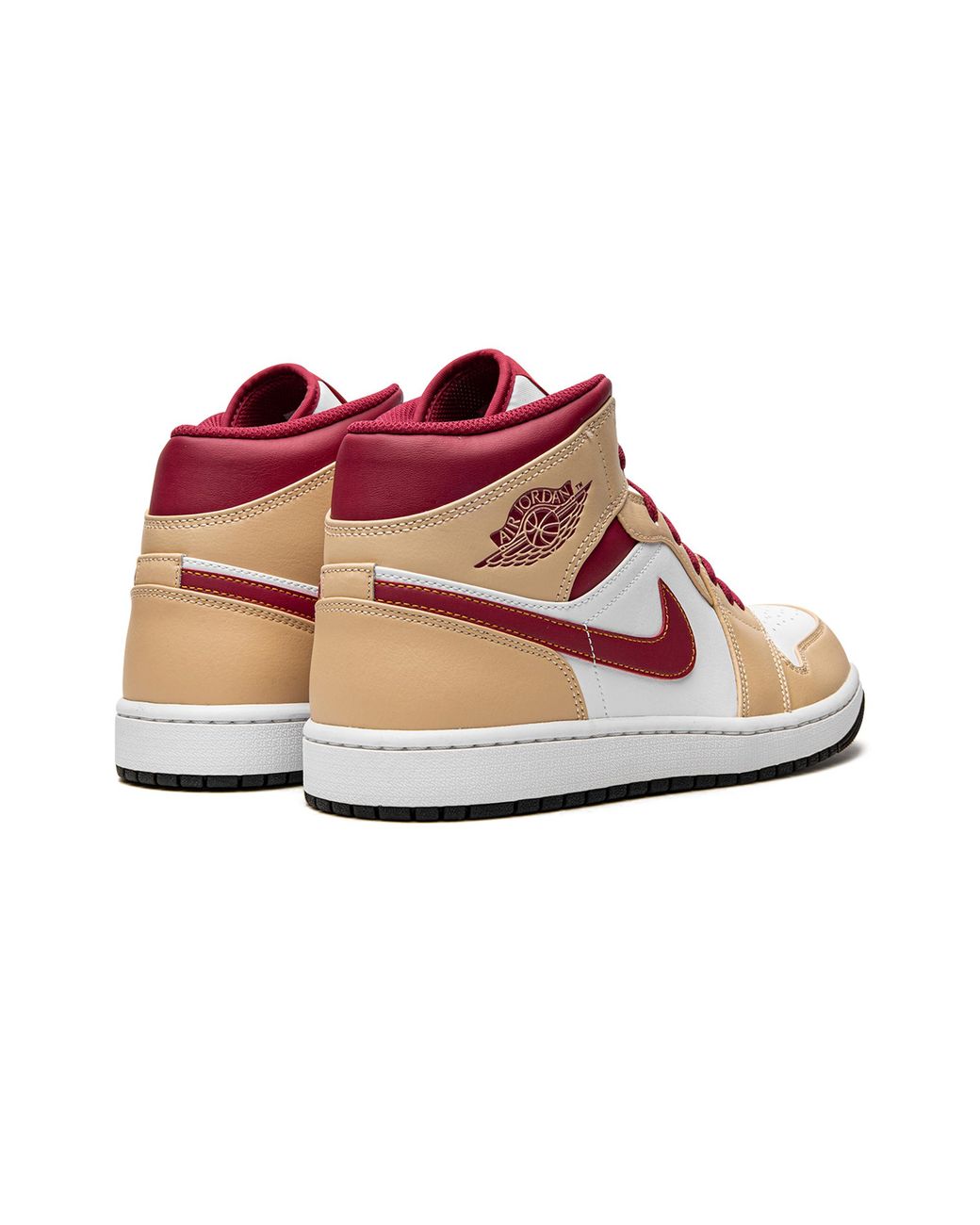 Nike Black Air 1 Mid "Light Curry" 554724 201" for men