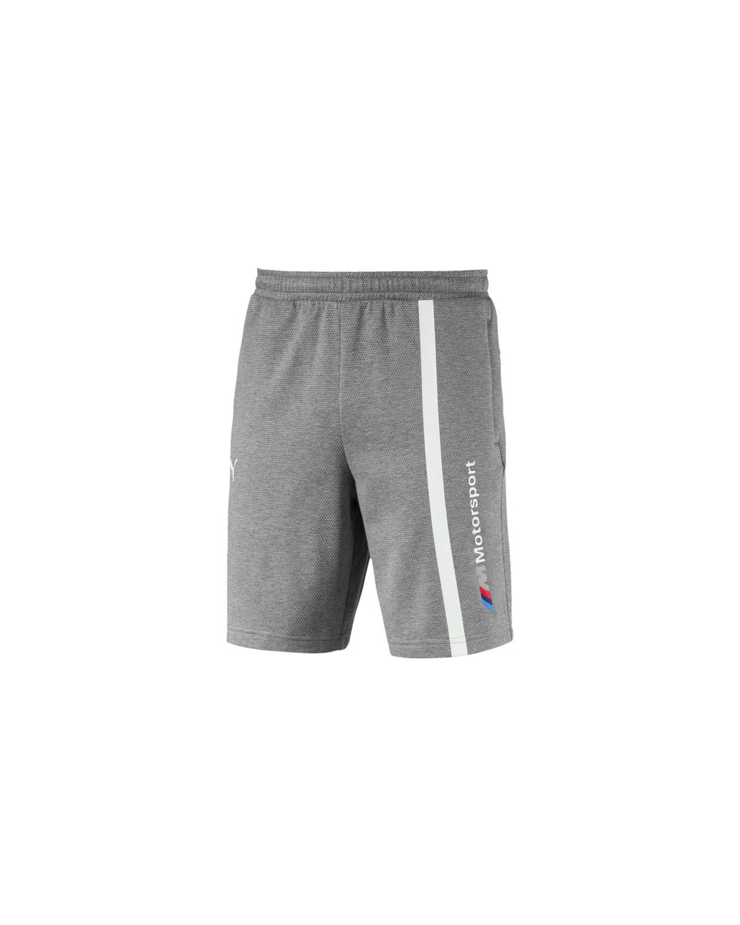 PUMA Black Bmw Motorsport Sweat Shorts "Medium Heather" 577794 03" for men